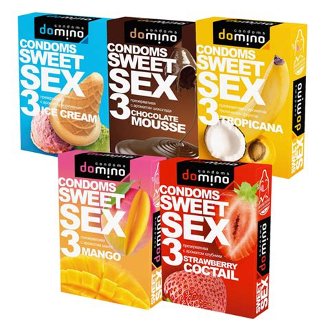 Презервативы Domino Sweet Sex Mango за 129 ₽ с бесплатной доставкой за