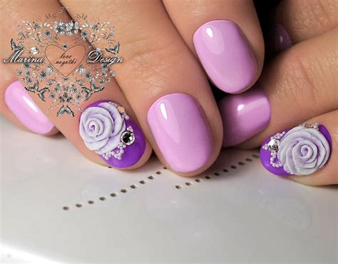 50 Rose Nail Art Design Ideas Nenuno Creative