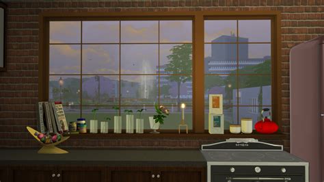 Sims 4 Ccs The Best Daylight Shelf Window By Mincs Sims4