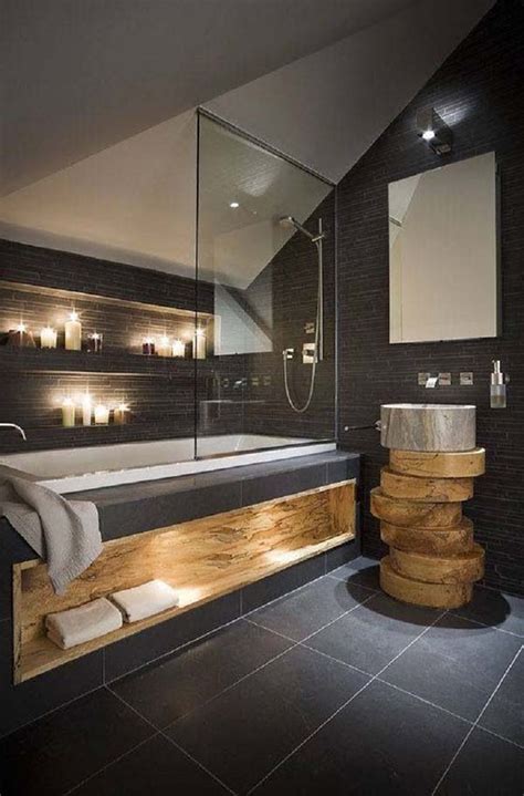 Alluring Dark Bathroom Designs From All Over The World Adorable
