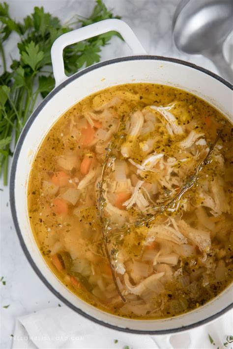 When ready to finish the soup, use your. Homemade Chicken Soup Recipe | YellowBlissRoad.com ...