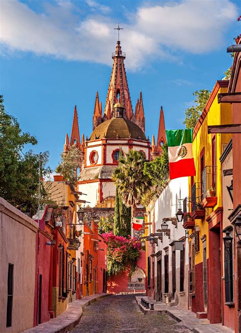 San Miguel De Allende México Mexico Mexico Travel Beautiful Streets