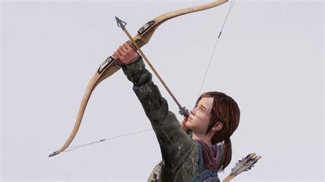 The Last Of Us Remastered Ellie Williams And Bow Just A Girl Not A