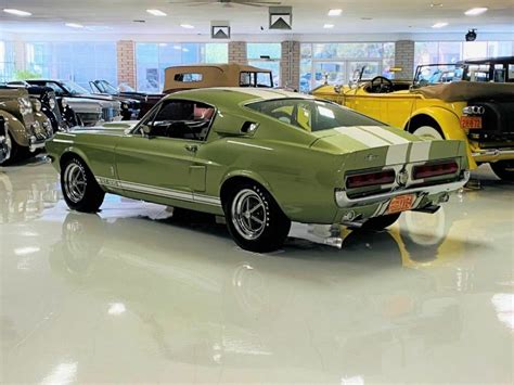 1967 Ford Shelby Gt500 44250 Miles Lime Green Fastback For Sale Ford