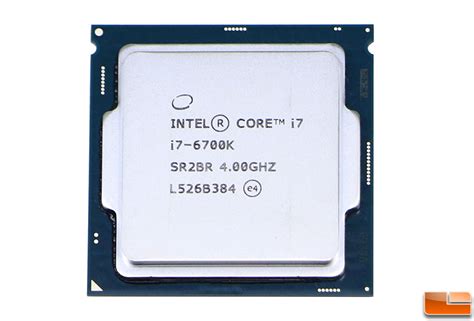Intel Core I7 6700k Skylake Processor Review Legit Reviewsintel Core