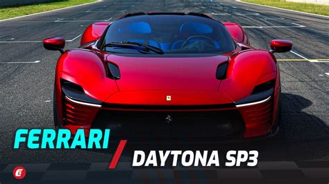 First Look New Ferrari Daytona Sp3 ‘icona Hypercar Youtube