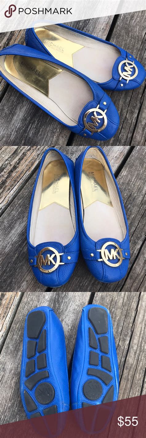 Micheal Kors Royal Blue Driver Flats Size 6 Michael Kors Shoes Flats