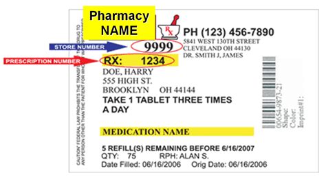 The use of red and blue as the primary colors go well with each other and look brilliant on the white background. Prescription Bottle Label Template | shatterlion.info