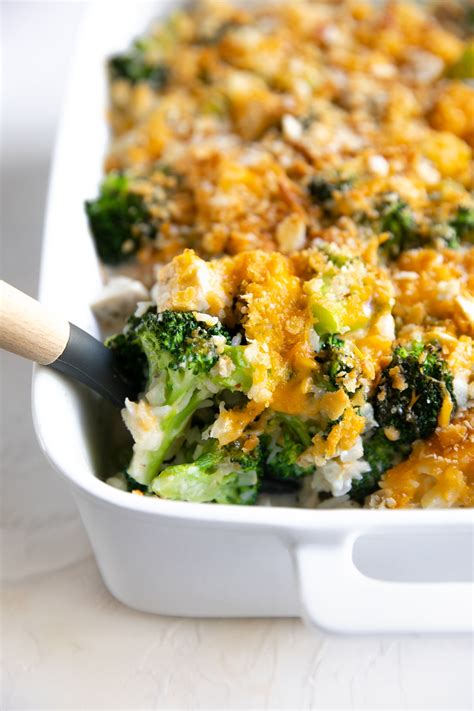 Chicken Broccoli Rice Casserole Recipe The Forked Spoon