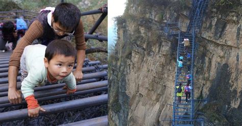 5 Most Dangerous Schools In Asia That Can Only Be Reached By Cable Cars