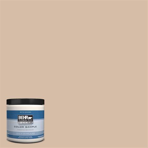 Behr Premium Plus Ultra 8 Oz Hdc Md 12 Tiramisu Cream Interior