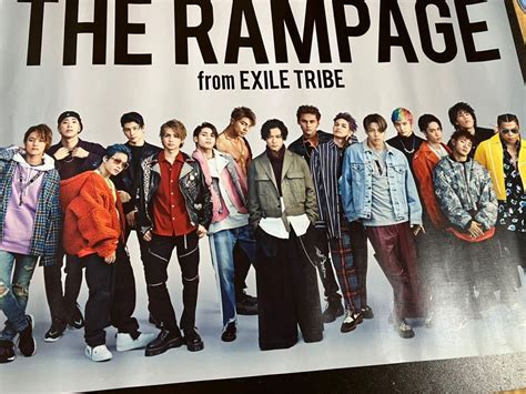 【やや傷や汚れあり】大型ポスター The Rampage Exile Tribeの落札情報詳細 ヤフオク落札価格検索 オークフリー