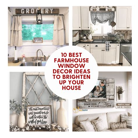 10 Best Farmhouse Window Decor Ideas To Brighten Up Your House