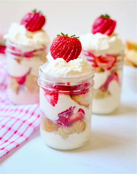 Strawberry Shortcake In A Jar Powered By Mom