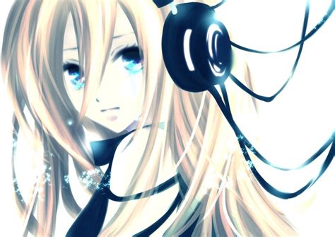 Anime Girl With Headphones Wallpapers Top Free Anime Girl With