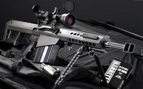 Sniper Rifle Scope M82a1 Light Fifty Bullets M82 M107 Anti