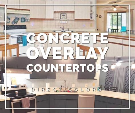 If your countertop is in need of an upgrade but you don't want to spend the money to replace it, consider laminating the surface. Pin on DIRECT COLORS | Do It Yourself Concrete Countertops