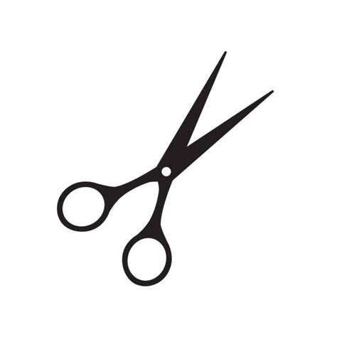 Haircutting Scissors Illustrations Royalty Free Vector