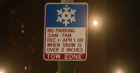 Thousands Still Towed For Chicago Winter Parking Ban Cbs Chicago