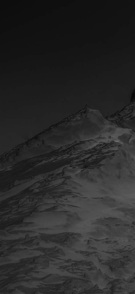 Minimalist Mountain Black And White Wallpapers Wallpaper