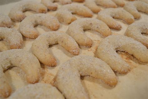 It is one the many cookies from her christmas cookie collection. Vanillekipferl | Baking in Saskatoon