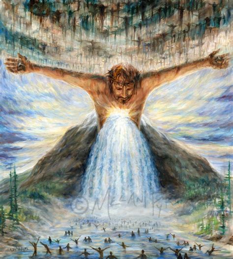 Jesus Christ Inspirational Religious Spiritual Painting With Etsy