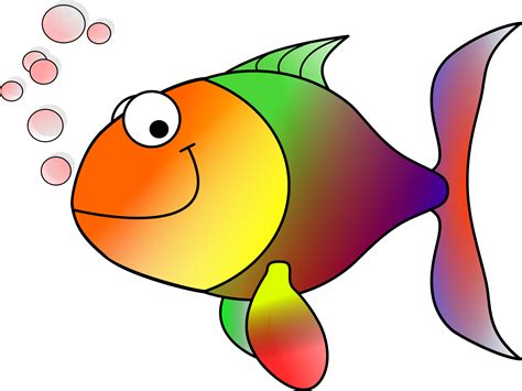 Fish clip art free clipart images - Clipartix | Cartoon fish, Preschool lessons, Preschool ...