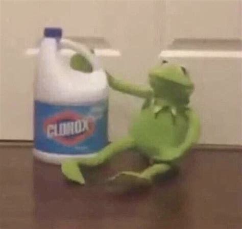 Reaction Pics 💯 And More On Twitter Kermit With Bleach