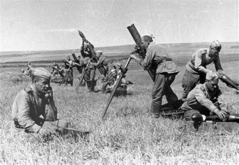 Morteros Soviéticos De La Segunda Guerra Mundial Militares