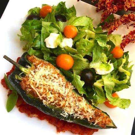 Chorizo Stuffed Poblano Peppers Recipe From Vals Kitchen