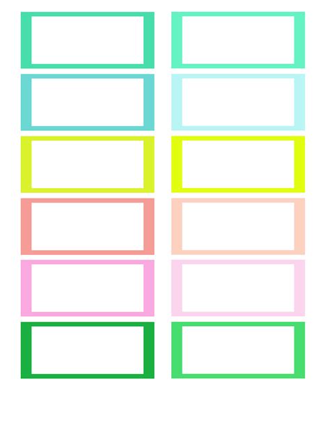 Free Label Template Printable
