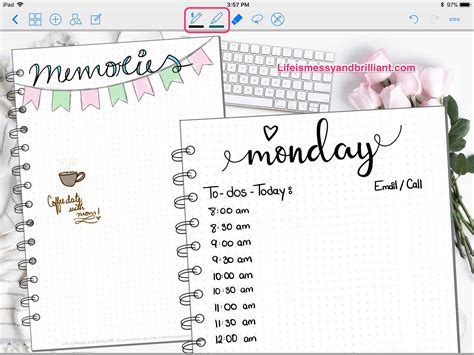 Free mockups and design tools. How to Create Backgrounds for Your Digital Planner Pages