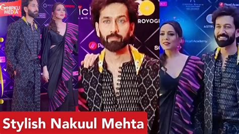 Nakuul Mehta With Wife Jankee At An Event Nakuul Mehta Wins Style