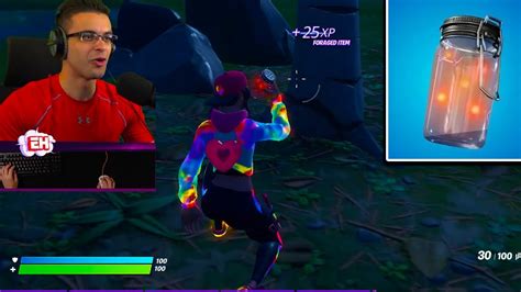 For the moment, it isn't known whether the jar will be available in competition. Nick Eh 30 tries NEW "FIREFLY JAR" item in Fortnite ...