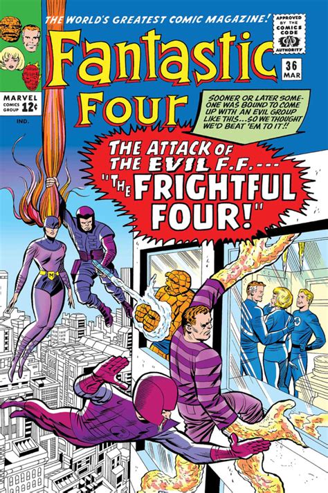 Fantastic Four 36 The Frightful Four Issue