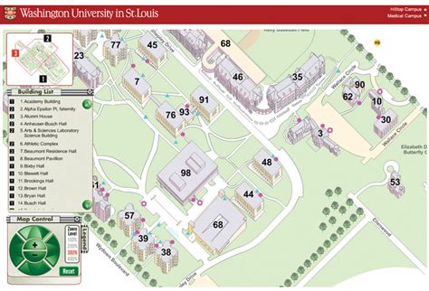 Map Of Washington State University Campus London Top Attractions Map