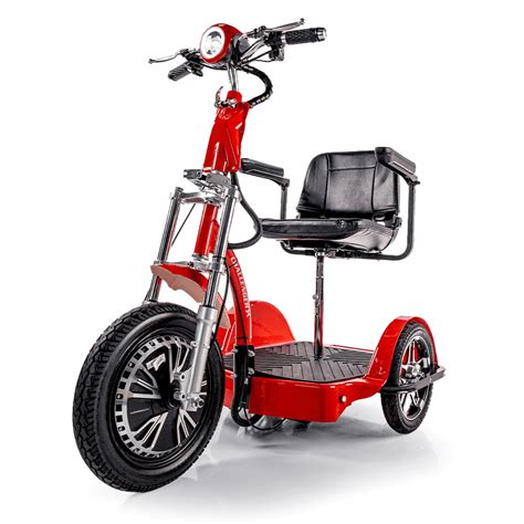 Challenger Mobility X Fast Electric Scooter 3 Wheel Deluxe Seat