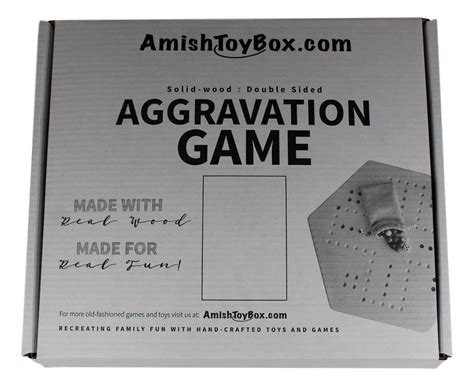 Oak Hand Painted Double Sided Aggravation Game Board 16 Wide Ebay