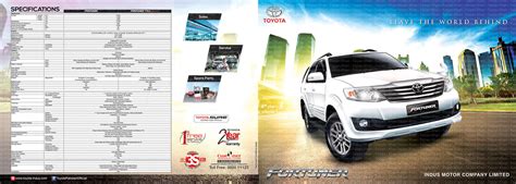 Toyota Fortuner Trd Sportive Brochures On Behance