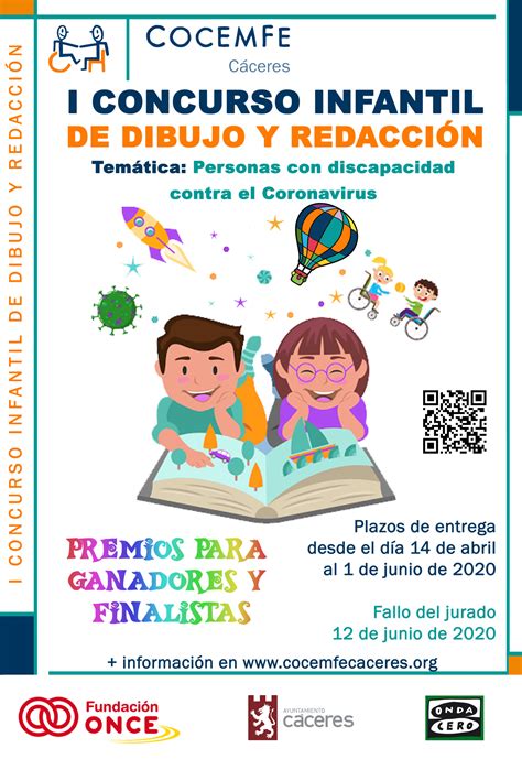 Cocemfe Cáceres Presenta El I Concurso Infantil De Dibujo Y Redacción