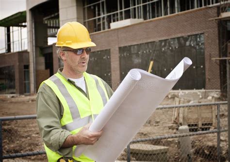 Construction Foreman On The Job Site Stock Photo Image Of Engineer