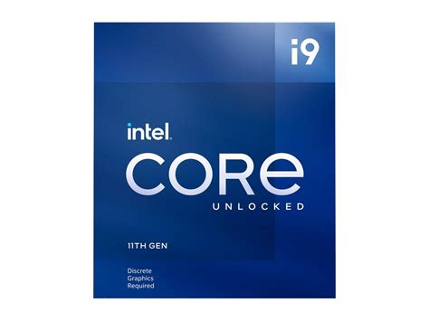 Intel Core I9 11900kf Core I9 11th Gen Rocket Lake 8 Core 35 Ghz Lga