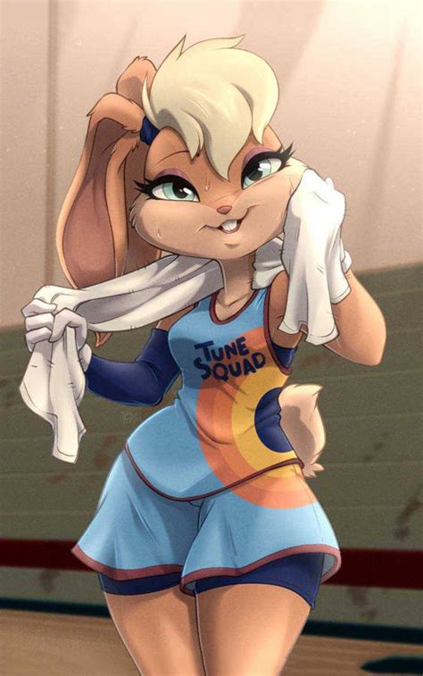 Download Space Jam Sweaty Lola Bunny Wallpaper