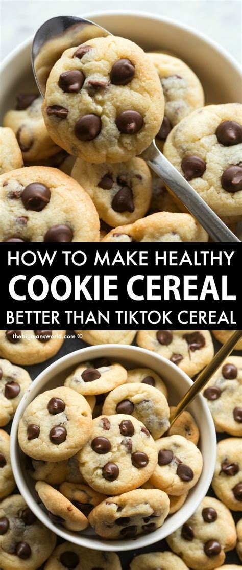 Homemade Cookie Cereal (for breakfast!) - The Big Man's ...