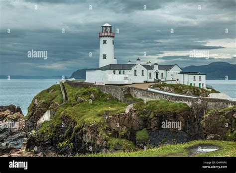Fanad Lighthouse Donegal Ireland Stock Photo Alamy
