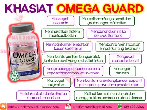 There are clear distinctions among them, both by chemical structure, and by influence on human body. Khasiat Omega Guard Shaklee (Supplement Minyak Ikan ...