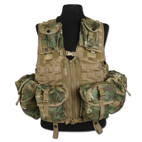 Tactical Vest Mil Tec Modular Arid Woodland Tactical Vest Mil Tec