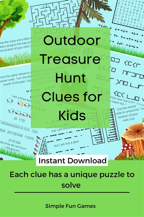 Do Your Kids Love Playing Outside And Solving Puzzles This Easy To Set
