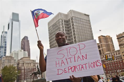 Philly Haitians Slam Bidens Border Policies Whyy