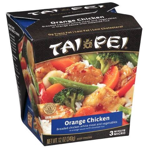 Taipei slaps, especially when you gotta live off a microwave. Tai Pei Orange Chicken, 12 oz Reviews 2020